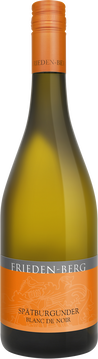 Ein filigraner Spätburgunder Blanc de Noir. Elegant und mit einer atemberaubenden Finesse wirkt er am Gaumen.
