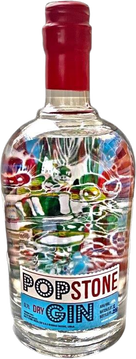 Pop Stone Gin.
Pop Art in the Bottle