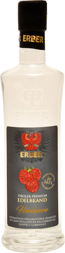 Himbeerbrand 40 %, 0,35-Liter Flasche