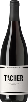 Die Reblage Tacher befindet sich am schönsten Rebberg von Hallau, im Herzen des Blauburgunderlandes. Dieser reine Pinot Noir wurde zwölf Monate in französischen Barriques ausgebaut, um die ganze Kraft der Lage und der Trauben vollendet zur Geltung zu bringen.