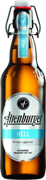 Altenburger Hell
Helle Leidenschaft. – unser bestes Helles!
Das Leben ist zu kurz für schlechten Biergenuss, also entscheide dich für das beste Helle Deutschlands! Dezent gehopft und strohgelb. Eine angenehme Frische mit einem leicht süßlichen Aroma.
Das Altenburger Hell zeigt unsere Leidenschaft fürs Brauen!