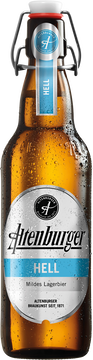Helle Leidenschaft – unser bestes Helles!
Das Leben ist zu kurz für schlechten Biergenuss, also entscheide dich für das beste Helle Deutschlands! Dezent gehopft und strohgelb. Eine angenehme Frische mit einem leicht süßlichen Aroma.
Das Altenburger Hell zeigt unsere Leidenschaft fürs Brauen!