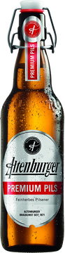 Herb, klar, ehrlich. – So muss ein Pils sein!
30 Bittereinheiten, dreifach gehopft mit regionalem Elbe-Saale-Hopfen und traditionell kalter Gärung.
Mit Sicherheit anders als die meisten Pilsener, aber genau dafür stehen wir: Individualität! Pils Dir deine Meinung.
