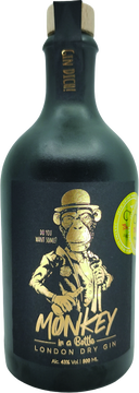 In der Nase schwingen beim Monkey in a Bottle London Dry Gin Agrumenaromen gefolgt von einer leichten Blumigkeit mit. Schwach können erdige Töne wahrgenommen werden. Wird der Monkey in a Bottle London Dry Gin pur genossen überraschen die kräftigen Kräuternoten, schwach kann man den Koriander erahnen und der Abschluss feiert ein leicht pfeffriger Abgang welcher noch lange nach dem letzten Schluck angenehm nachschwingt. Ein vielschichtiger und komplexer Gin wobei keine Note überhand nimmt ein wahrer Genuss.

Der London Dry Gin passt gut zu einem zitruslastigen Tonic. Als Garnish empfehlen wir eine Scheibe Orange oder je nach Gusto auch nur ein Stück Zeste.