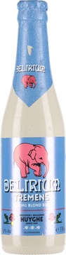 Delirium Tremens ist der Starkbier Klassiker aus Belgien und erlangte mit dem rosa Elefanten als Markenzeichen Weltruhm. Das goldgelbe Traditionsbier wurde mit 3 verschiedenen Hefesorten gebraut. In der Nase überzeugt es durch Noten von Äpfeln und Orangen, aber auch mit seiner komplexen Hefearomatik. Am Gaumen ist Delirium Tremens angenehm fruchtig und zart süß, mit einer cremigen Textur. Das belgische Starkbier hat einen so gut eingebundenen Alkohol, dass dieser fast vergessen wird. Delirium Tremens hat bereits zahlreiche Bier-Auszeichnungen erhalten und ist auch in anderen Varianten, wie Delirium Nocturnum oder Delirium Red verfügbar. Jetzt Delirium Tremens online bestellen!
