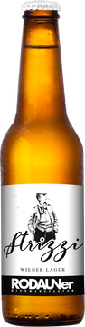 Rodauner Strizzi
Wiener Lager
11,5° Stammwürze 
4,7% Vol.Alc.
19 IBU