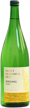 Riesling trocken
lebhaft, frisch
