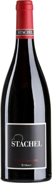 Der Syrah besitzt eine kühle Frucht, kräutrige Würze, reife Tannine und pfeffrig animierende Noten, ist harmonisch und lanng.