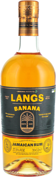 Langs Banana Infused Jamaican Spiced Rum