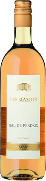 "Les Mazots" Oeil-de-Perdrix du Valais AOC
Maurice Gay, Chamoson
