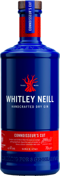 Inspiriert von London hat Johnny Neill den schönsten der traditionellen London Dry Gins fokussiert und verfeinert, indem er die reichen Wacholder- und Zitrusnoten zum Helden werden ließ.
Dieser Connoisseur's Cut Gin ist eine Hommage an die Familie und die Anfänge der Destillation. Abgefüllt mit einem höheren Alkoholgehalt von 47%, um sicherzustellen, dass alle Botanicals zur Geltung kommen und der Gin genau an der richtigen Stelle geschnitten wird, erhalten wir einen außergewöhnlichen Gin, der unser Whitley Neill Family Sortiment ergänzt. ABV 47%

Botanicals: 
Wacholderbeeren
Koriander-Samen
Angelikawurzel
Süßholz-Wurzel
Orangenschalen
Zitronenschale
Grapefruit-Schale