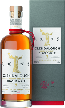Glendalough 7 Year Old Single Malt Irish Whiskey mit Mizunara Cask Finish