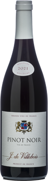J. de Villebois - Vin de France Pinot Noir Rouge 2021