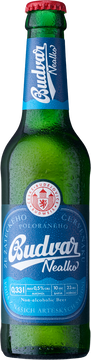 BUDVAR NEALKO
Budweiser gibt es in 
Österreichs Gastronomie auch 
als alkoholfreies Bier in der 
0,33l-Flasche. Das alkoholfreie 
Budweiser Budvar wird aus den 
besten Naturrohstoffen gebraut 
– ebenso sorgfältig wie unser 
Original. Saazer Doldenhopfen 
und mährisches Malz sorgen 
für vollen Geschmack, Duft und 
Körper.
Budweiser Budvar alkoholfrei 
ist der ideale Durstlöscher für 
zwischendurch, speziell für all 
jene, die weder auf ihr Bier, noch 
auf den Führerschein verzichten 
wollen. Erfrischend hopfig im 
Antrunk, malzig-klar im Abgang.