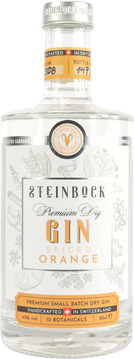 Steinbock Spiced Orange - Premium Dry Gin
Produktfoto, frontal, freigestellt