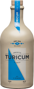 Der Turicum Gin verkörpert neben edlen Zutaten ein Stück Zürcher Geschichte. Gebrannt im Herzen von Zürich mit auserlesenen Kräutern und Gewürzen, von Hand verfeinert mit Blüten von Bäumen des Lindenhofs.

Edel im Geschmack, klar in der Farbe, originell in der Würze.