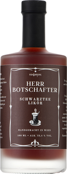 HERR BOTSCHAFTER Schwarzteelikör