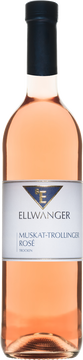 Kräftiger Rosé aus lange mazerierten Muskat-Trollinger Trauben.
Frisch, knackig mit brillianter Frucht.