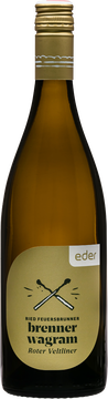 Flaschenfoto Roter Veltliner Wagram DAC Feuersbrunn Ried Brenner