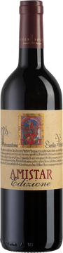iese Edizione Rossa ist durch die Selektion der besten Barriques von Cabernet Sauvignon nach ca. einem Jahr Lagerzeit und dann ein weiteres Jahr Reifezeit im Barriques ein spezieller Rotwein der seinesgleichen sucht. Seine Komplexität in Duft und Geschmack und vor allem die Kraft und Vielseitigkeit machen diesen Amistar Edizione Cabernet Sauvignon besonders interessant für anspruchsvolle Momente.