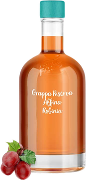 Grappa Riserva Affina Robinia, 10 Jahre gereift