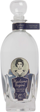 Madame Fagini Premium Dry Gin I: Foto der Flasche 

Madame Fagini Premium Dry Gin II: 
Foto der Flasche mit Beutel  (wird immer in Kombination via Online Shop versendet)

Produktpräsentation Madame Fagini Premium Dry Gin: Kurze Zusammenfassung der wichtigsten Details