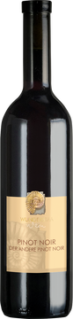 AOC Schaffhausen
Rubinrot mit dunklem Kern. Reife Frucht in der Nase: Schwarzkirsche, gedörrte Zwetschge, dazu feine Noten
von Gewürzen und getrockneten Kräutern. Feines, etwas anhaftendes Mokkatannin am Gaumen, dunkle
Schokolade, umhüllt von rotbeeriger Frucht. Langes, animierendes Finale.