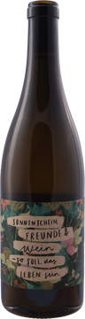 Ein Weisswein aus glücklichen Trauben. Unfiltriert und ungeschwefelt (ohne zugesetzte Sulfite), Naturkork und Graspapier in der Ausstattung.

Bestehend aus den Rebsorten Chardonnay, Sauvignon Blanc und Sauvitage (Piwi-Sorte, die fast keinen Pflanzenschutz benötigt). Im Geschmack spiegeln sich eine dezente Säurestruktur und wilde Mineralität wider, gleichzeitig erfrischt er mit exotischen Stachelbeer-Grapefruit-Aromen und dezenten Kräuternuancen. Dazu passen hervorragend Fisch und Meeresfrüchte, knackige Salate, Schafs- oder Ziegenkäse.