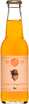 Three Cents Mandarin & Bergamot Soda