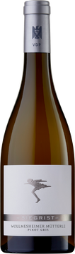 Der Wein funkelt in bronze-gold und besticht schon im Duft mit seiner floralen Art.
Reifer Typ, Haselnuss, Bratapfel; am Gaumen nicht zu reif, aber schön üppig, etwas Frische durch Phenolik, Zitruszesten.
"Schon unsere Väter Väterle trank Wollmesheimer Mütterle“ so lautet der ortsüblicher Spruch, der auf die Jahrhunderte alte Spitzenlage hinweist.