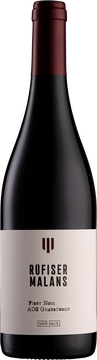 Flaschenfoto von Salis Malanser Pinot Noir Rüfiser