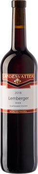 2018er Lemberger QbA trocken Drei Stern***
