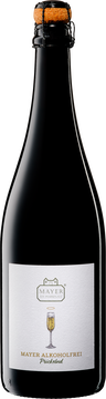 In der Nase zarter Duft nach Muskat, Rosen und Akazie. Die feinen Fruchtaromen sind
auch am Gaumen präsent und werden durch das Mousseux wunderbar unterstützt.
Mayer Alkoholfrei Prickelnd ist eine schöne Alternative zu Sekt oder Prosecco. Durch die
lebendige Kohlensäure vermisst man den nicht vorhandenen Alkohol kaum.