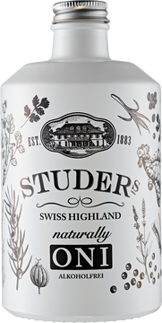 Alkoholfreie Gin Alternative der Distillerie Studer.
