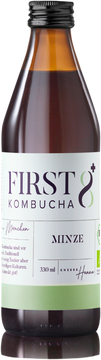 FIRST8 Minze Freisteller Flasche