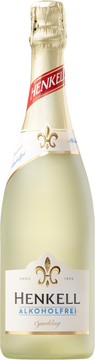 Henkell Alkoholfrei bietet Sektgenuss für alle, die gerne auf Alkohol verzichten möchten. Die helle und klare Flasche lässt den ansprechend leichten, fruchtig-frischen Geschmack des Sekts bereits erahnen – und lädt dazu ein, nicht nur zu feierlichen Gelegenheiten das Glas zu erheben.Henkell Alkoholfrei verzaubert mit einem Bukett aus feiner Frucht von Birne, Apfel und Pfirsich mit leichter Vanillenote. Die feine Zitrusfrucht im Geschmack macht ihn saftig und frisch.
Die Aromaerhaltung durch schonende Alkoholreduktion zeichnet Henkell Alkoholfrei aus, der eine hellgelbe Farbe mit grünen Reflexen und als Mousseux eine lebendige Perlage aufweist.