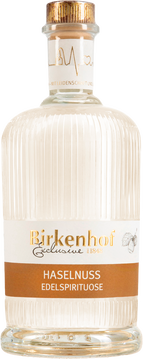 Birkenhof-Brennerei Haselnuss Edelspirituose