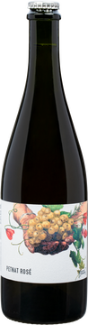 Flasche von Petillant Naturel rosé