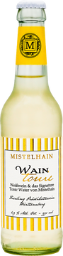 WAINtonic ist die Kombination eines modernen Rieslings (Prädikatswein aus Württemberg) und dem Signature Tonic Water von Mistelhain. 
Erfrinschung und Eleganz machen WAINtonic zum idealen Begleiter für die Nachmittagsstunden auf der Terrasse oder gepflegt am Abend, auch speisebegleitend.