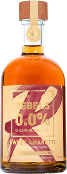 REBELS 0.0% SWEET AMARETTI (500ml)
mit Mandel & süßer Aprikose

GESCHMACK: Entdecken Sie die alkoholfreie Version des Amaretto, die typischen süßen Marzipannoten von Mandeln, die mit der unvergleichlichen Süße von Vanille und Kirsche in der Nase, dem klassischen cremig-nussigen Geschmack und dem leicht bitteren, würzigen und besonders lang anhaltenden Abgang harmonieren. Genießen Sie Amaretto ohne Alkohol.
Eine Basis für Longdrinks & Cocktails