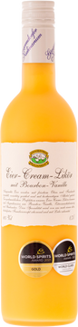 Unser Likörklassiker – seit vielen Jahren beliebt und geschätzt ! Eier in Verbindung mit Vollmilch, Rahm, Zucker, Alkohol, Zitronenabtrieb, Vanilleschoten sowie Auszügen von Bittermandeln ergeben diese vollmundige Spezialität.
