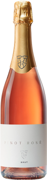 Der Pinot Rosé mit 18-monatigem Hefelager zeigt eine finessenreiche Säurestruktur mit fruchtigen Aromen von Cassis und Himbeere.