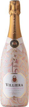 VILLIERA PEARLS NECTAR DEMI SEC ROSE - CAP CLASSIQUE