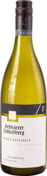 Sehr voller und duftiger Typ mit zarter Sherry-Note und exotischer Frucht. Grauburgunder für warme Tage. Gute Struktur und Frische.