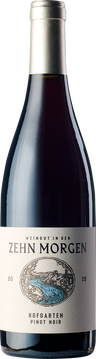 Der Pinot Noir Hofgarten zeigt auf eine sehr bemerkenswerte Weise das große Potential für Pinot Noir an der Nahe. Was zunächst deutlich wird, ist der zwar durchaus präsente, aber subtile und elegante Holzeinsatz. Das Holz unterstützt die dunklen, aber immer frischen und saftigen Noten von Beeren und saftigen dunklen Kirschen. Dahinter liegt eine feine Würze von Trockenkräutern, einem Hauch von Zimtrinde und etwas trockenem Unterholz. Dabei bleibt der Wein immer hochtönig und sehr lebendig.

Dieses Lebendige wird auch am Gaumen deutlich, wo der Pinot Noir von einer klaren und präzisen Säurestruktur geleitet wird. Der Wein besitzt Kraft und Tiefe, er öffnet sich am Gaumen mit einer Frucht von mazerierten Beeren und Pflaumen sowie mit Würze, die an Paprikaessenz, Rauch und Holz erinnert. Der Wein zeigt hier eine leichte Wärme, und gleichzeitig bringen sich kühle steinige und mineralisch wirkende Komponenten mit ein. Das Tannin ist dabei fein und trägt den Pinot Noir mit Eleganz.