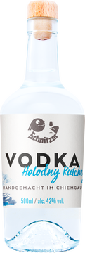 Unser Vodka wurde aus Weizen hergestellt. Durch unsere mehrfach- Destillation ist er besonders rein und mild. Eine Perfekte Wahl für Ihre Longdrinks aber auch Pur ist dieser Vodka ein Genuss. Holodny Rutchey (russisch) steht für kalter Bach, da er hier in Kaltenbach entstanden ist. Mit reinstem Quellwasser aus den Chiemgauer-Alpen setzen wir das Destillat auf Trinkstärke herab.