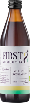 FIRST8 Raw Kombucha - Zitrone Rosmarin