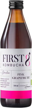 FIRST8 Raw Kombucha  - Pink Grapefruit