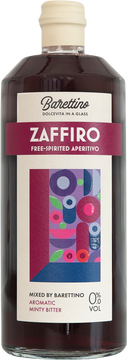 Barettino Free-Spirited Zaffiro
Aromatic Minty Bitter
Eine kraftvollen Kreation aus Blaubeere, Minze und Lavendel, verfeinert mit ausgewählten Kräuterextrakten.
