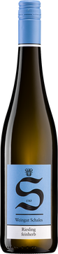 Flaschenabbildung Riesling feinherb - Weingut Schales